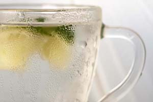 Condensation Forming on Glass