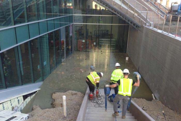 Underground Chilled Water Pipe Joint Failure